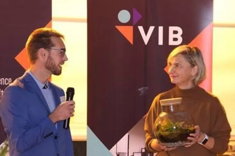 Stijn Dhondt and Hilde Crevits